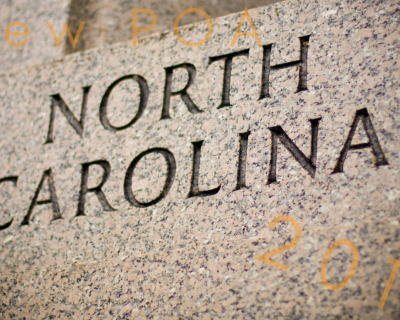 2018 Brings Changes to North Carolina’s Power of Attorney Act