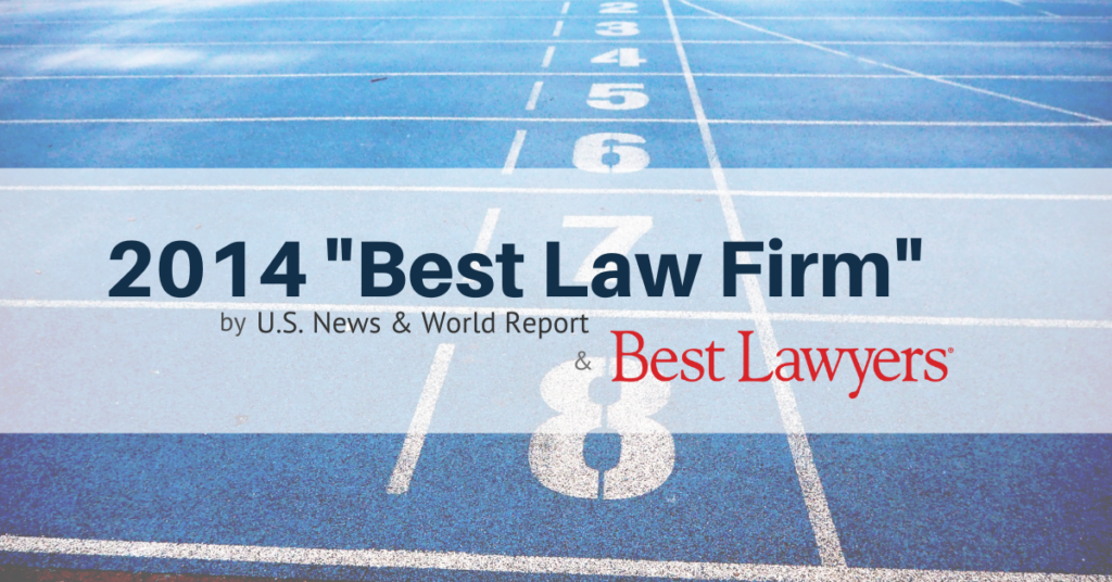 Smith Debnam Best Law Firm 2014 by Best Lawyers of America