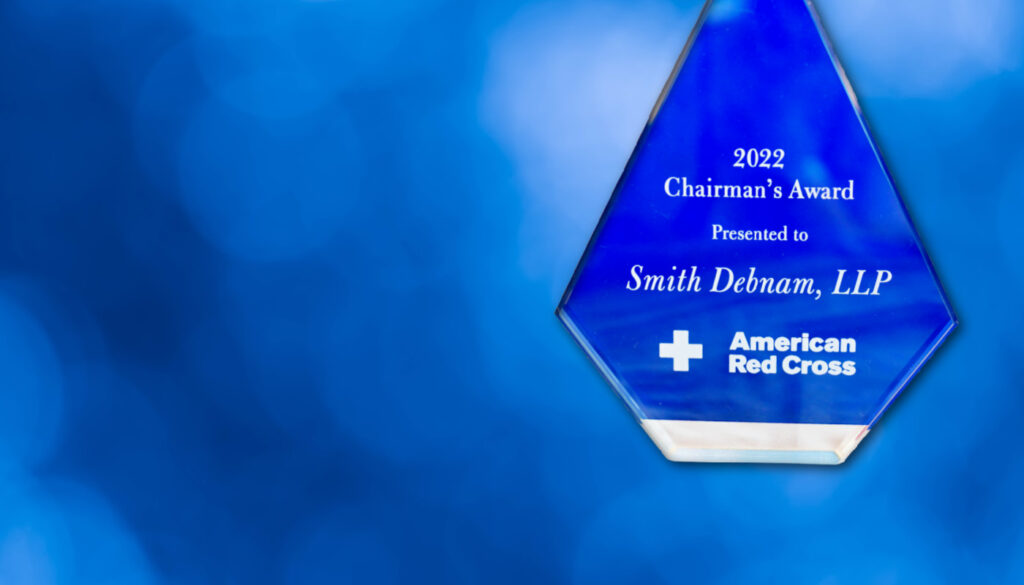 Smith Debnam Receives American Red Cross Chairman’s Award